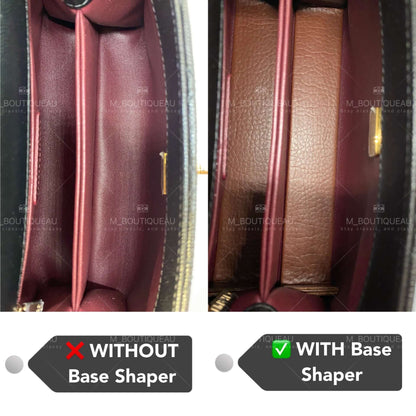 Base Shaper / Bag Insert Saver For CHANEL Medium Coco Handle Flap Bag (with base length of 29cm)