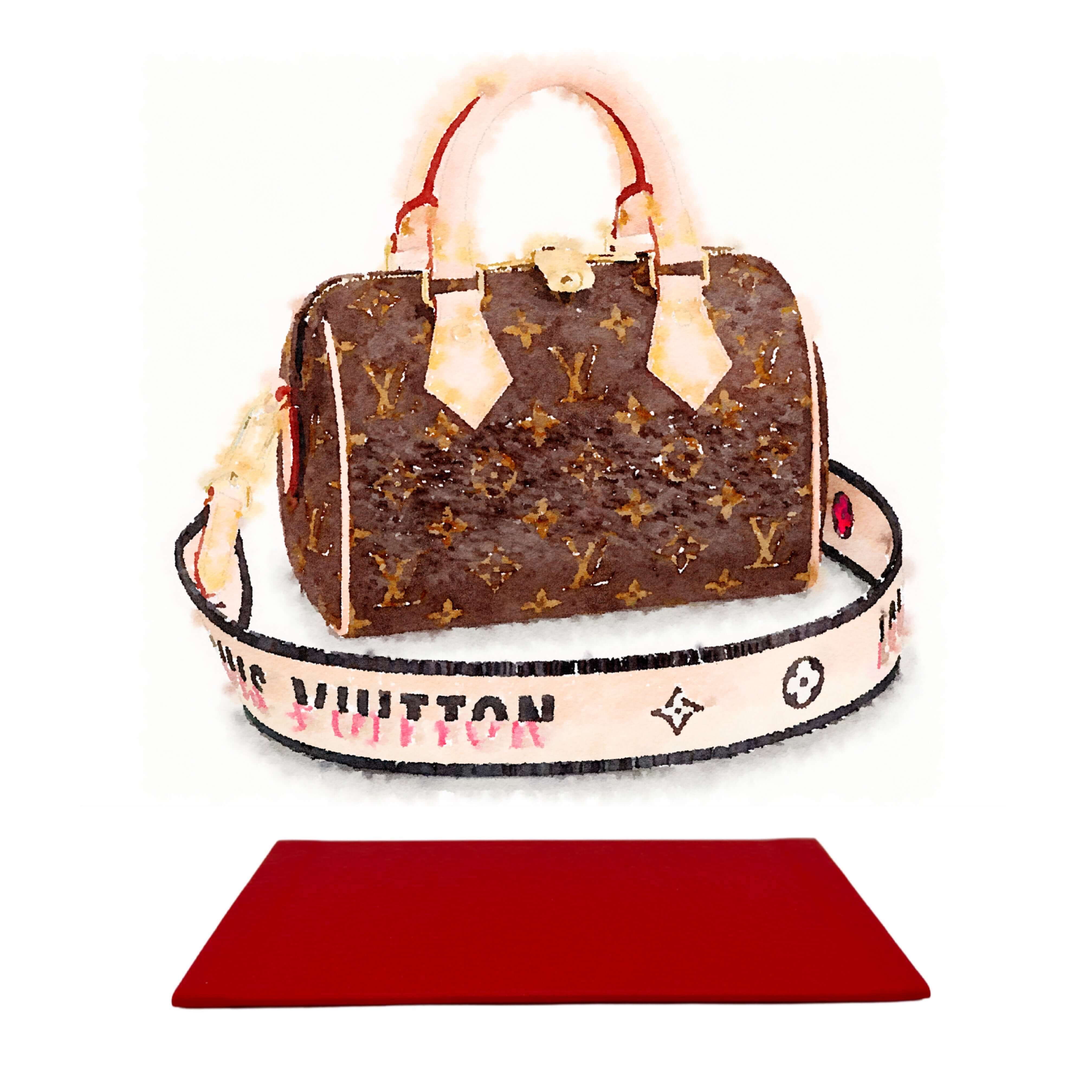 Shop in Style - Louis Vuitton Handbag Cake