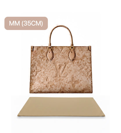 Base Shaper / Bag Insert Saver for Louis Vuitton On The Go Tote MM Empreinte Leather Version