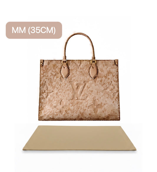 Base Shaper / Bag Insert Saver for Louis Vuitton On The Go Tote MM Empreinte Leather Version