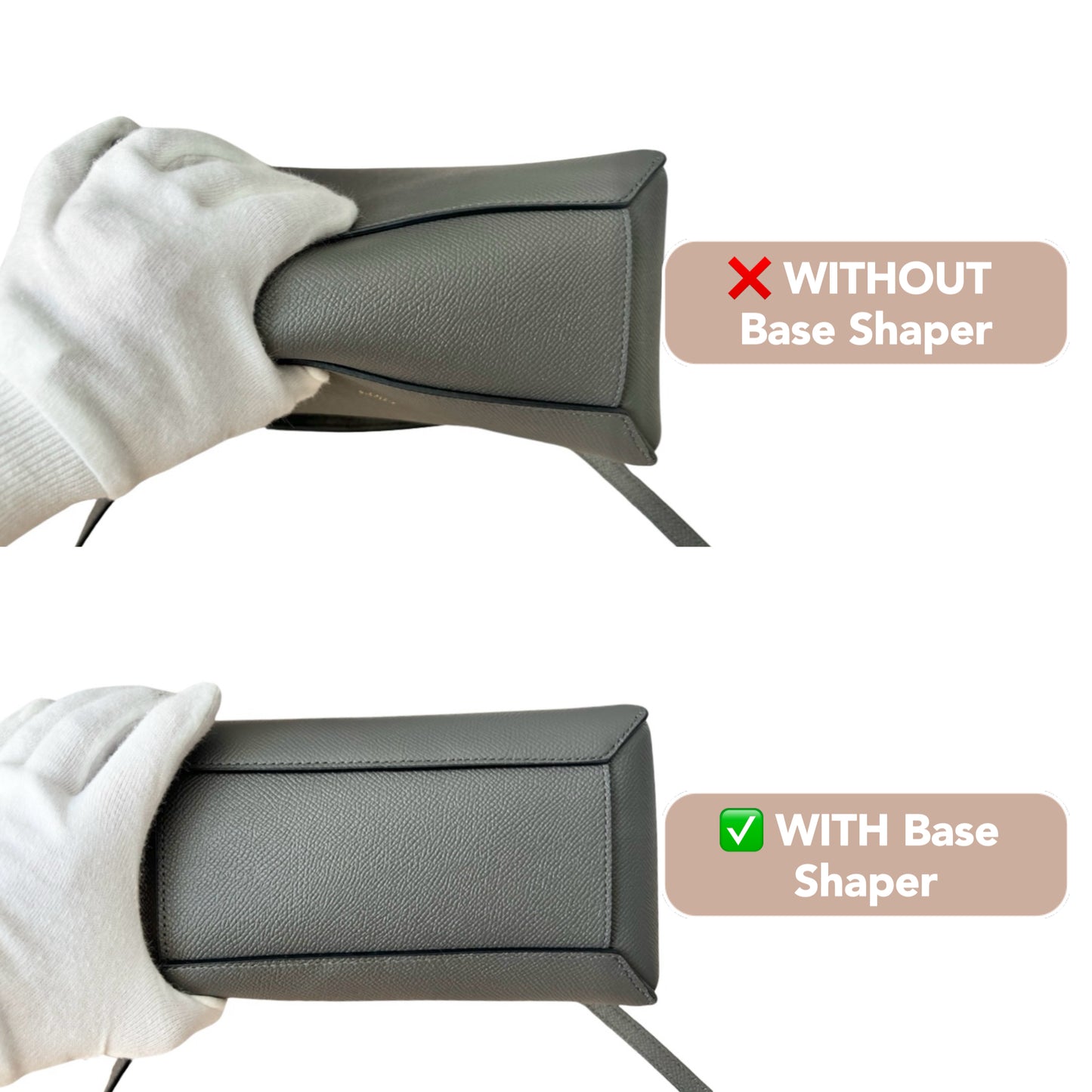Base Shaper / Bag Insert Saver for CELINE Nano Belt Bag