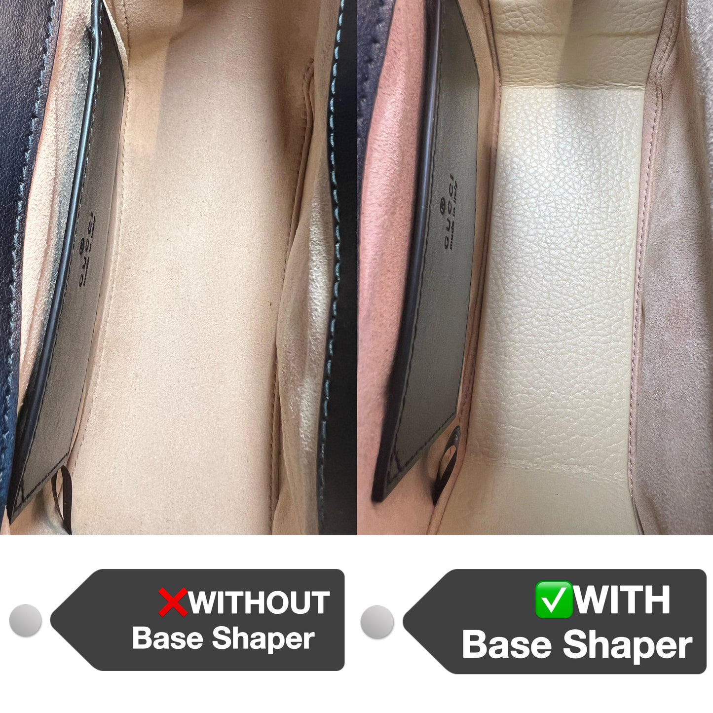 Base Shaper / Bag Insert Saver for GUCCI GG Marmont Mini Square Flap Bag