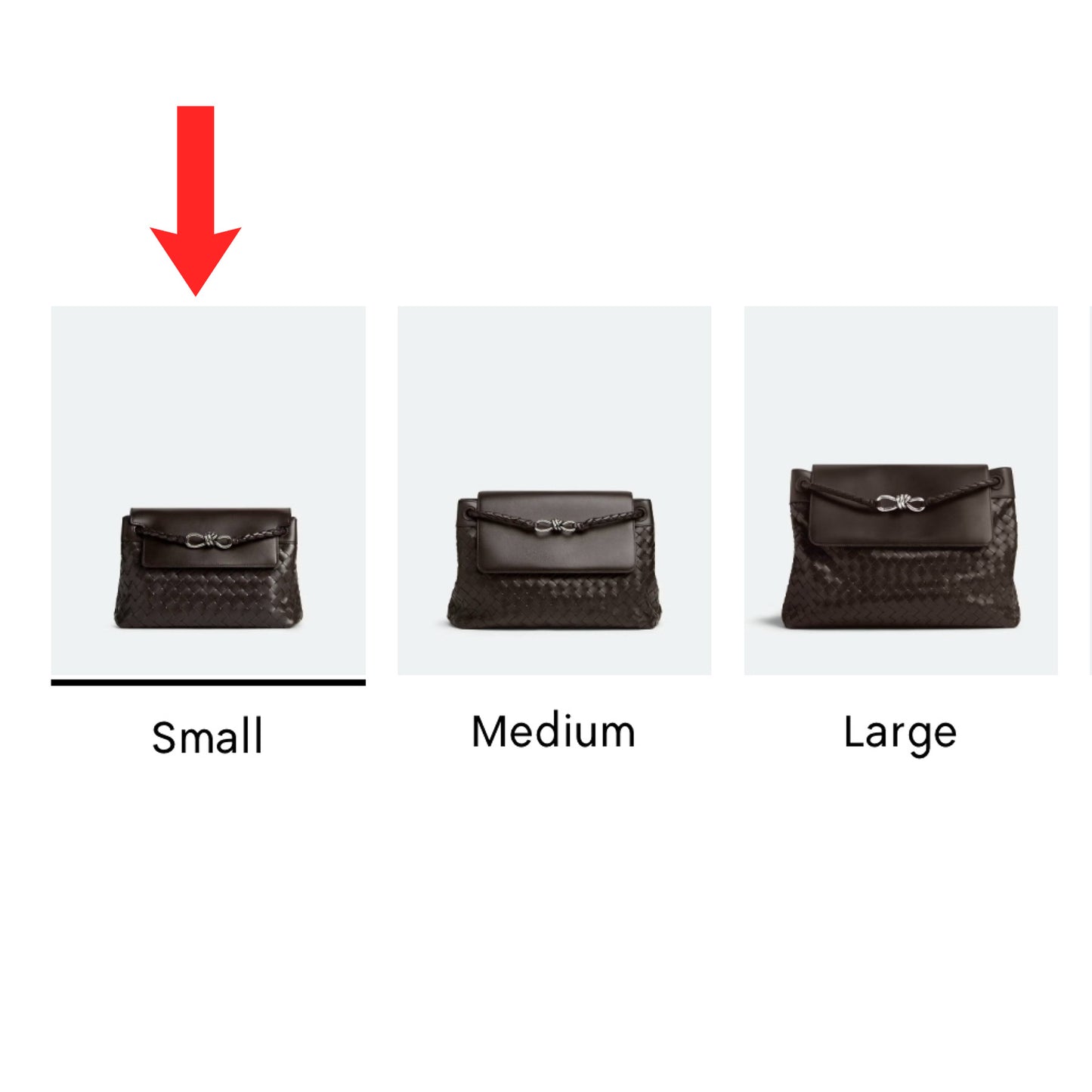 Base Shaper / Bag Insert Saver for BOTTEGA VENETA Small Andiamo Messenger Bag