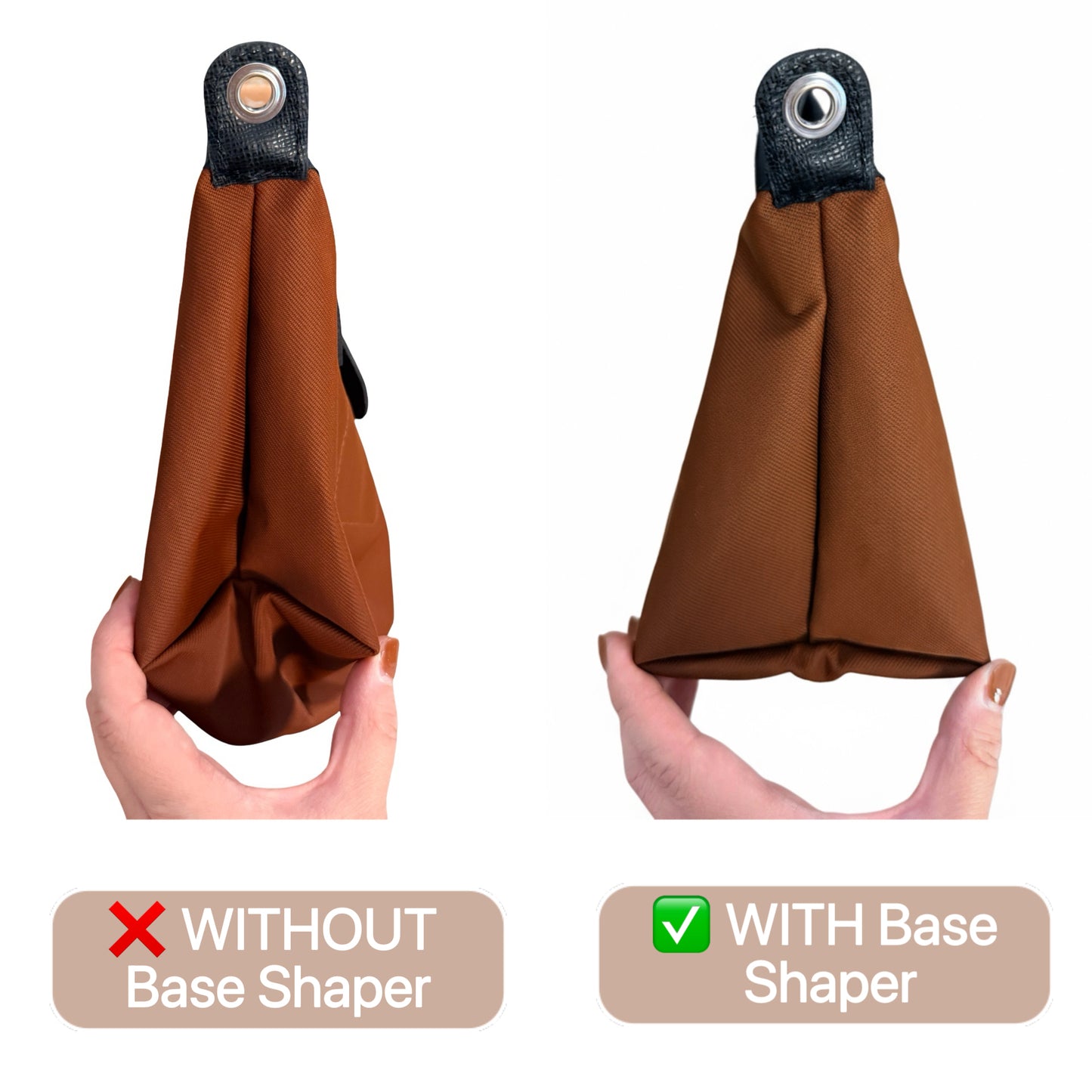 ロンシャン ル・プリアージュ ラージショルダーバッグ用ベースシェイパー/バッグインサートセーバー