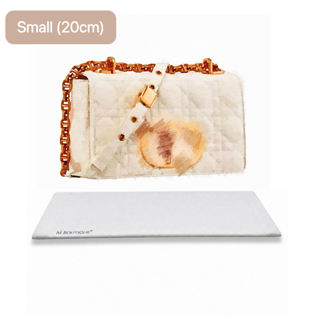 Base Shaper / Bag Insert Saver for DIOR Small Caro Bag