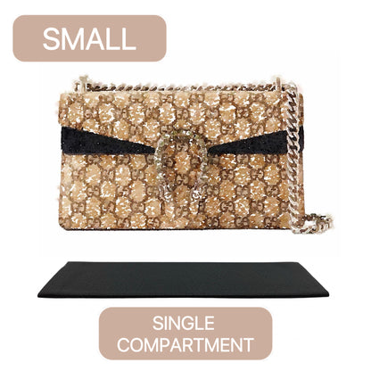 Base Shaper / Bag Insert Saver Shaper for GUCCI Dionysus Small Shoulder Bag (Single Compartment)