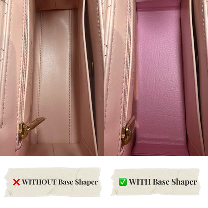 Base Shaper / Bag Insert Saver for CHANEL Mini Kelly Shopping Bag (19cm)