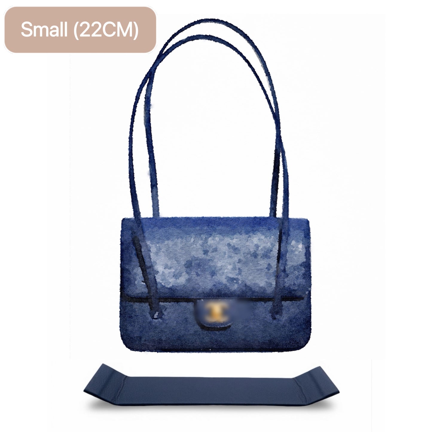 Base Shaper / Bag Insert Saver For CHANEL Preppy Coco Small Flap Bag