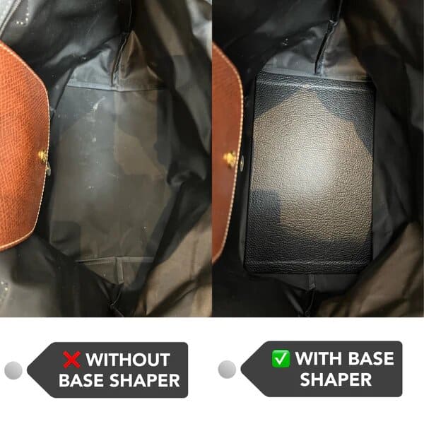 Base Shaper / Bag Insert Saver for Longchamp Le Pliage Small Tote Bag