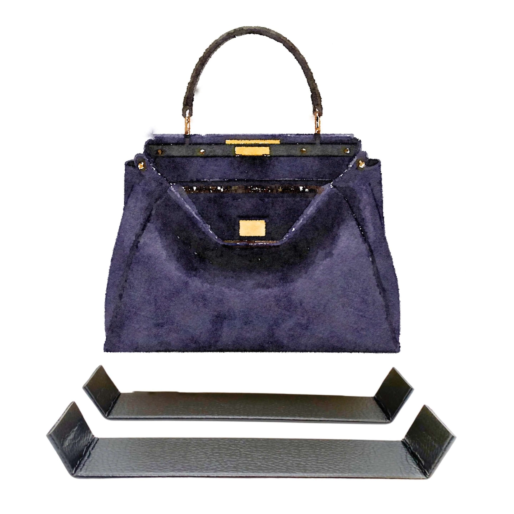 Base Shaper Bag Insert Saver for FENDI Peekaboo Iconic Medium Bag 33cm