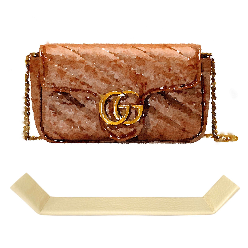 Base & Side Saver for Gucci Marmont GG Mini Chain Bag INSERT 