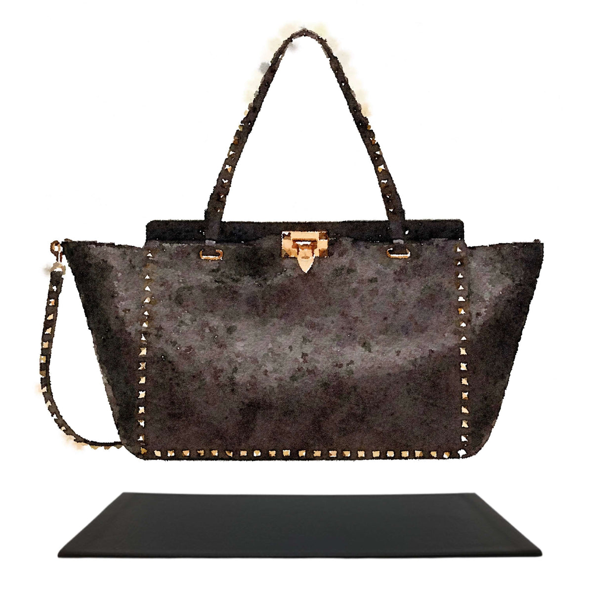 Base Shaper / Bag Insert Saver for VALENTINO Medium Rockstud Tote Bag