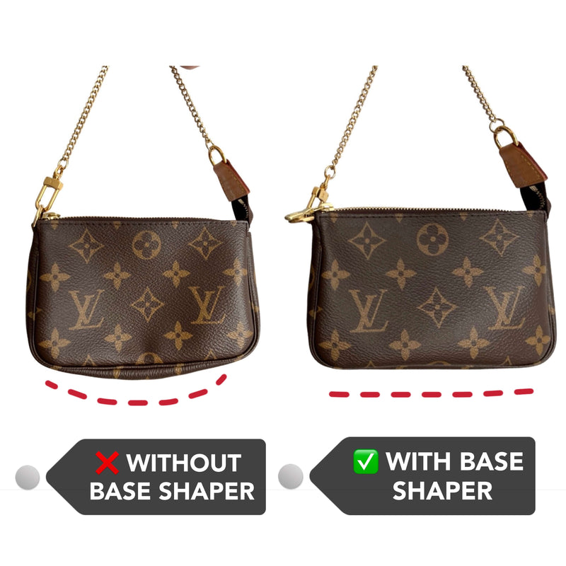Base Shaper Bag Insert Saver for L Pochette Accessoires bag 