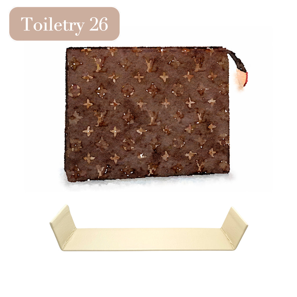 lv toiletry pouch 26 insert with strap