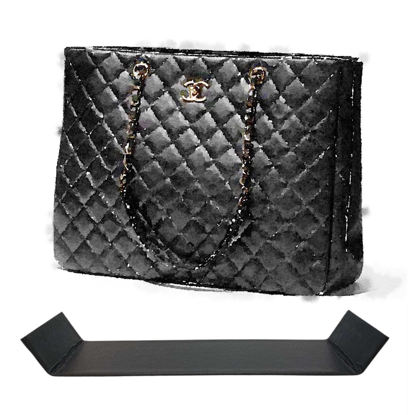 Base Shaper / Bag Insert Saver For CHANEL Timeless Classic Tote
