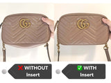 Base Shaper / Bag Insert Saver for GUCCI Marmont Medium Matelassé Camera Shoulder Bag