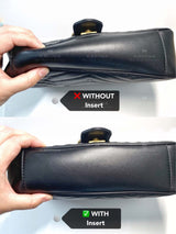 Base Shaper / Bag Insert Saver for GUCCI GG Medium Marmont Flap Bag
