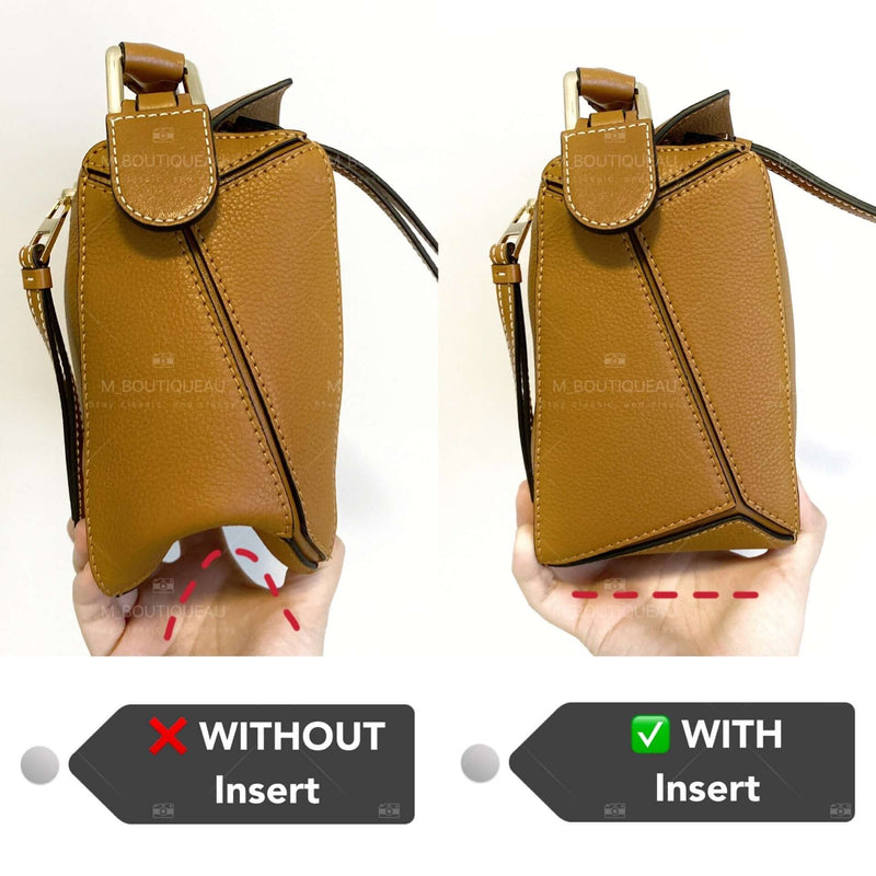 Base Shaper / Bag Insert Saver for LOEWE Medium Puzzle Bag