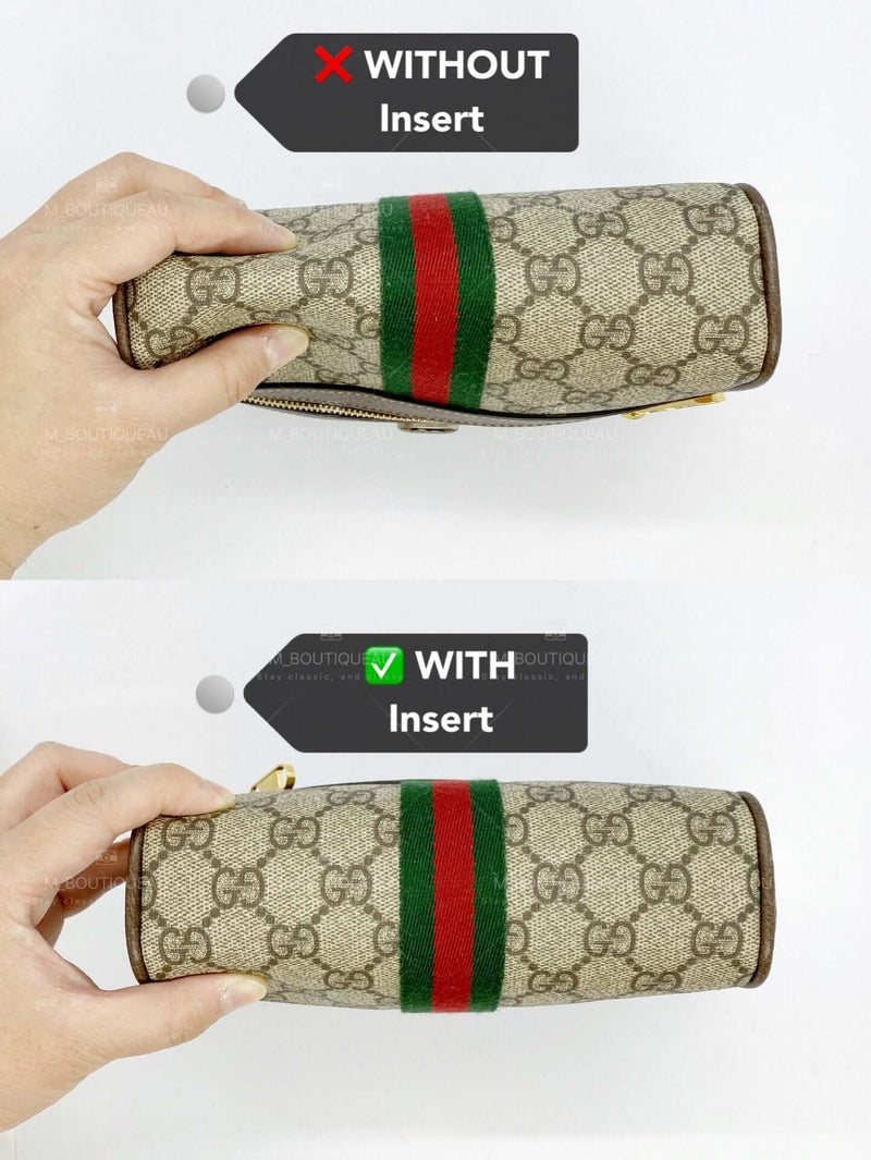 Ophidia gg supreme fabric toiletry bag by Gucci