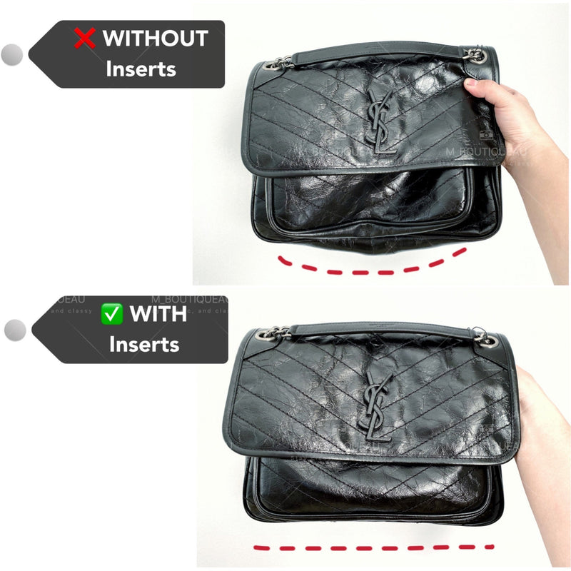 Base Shaper / Bag Insert Saver for Saint Laurent YSL Niki Medium Bag