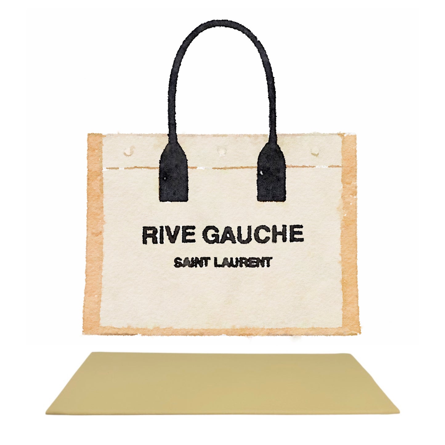 Base Shaper / Bag Insert Saver for Saint Laurent YSL Rive Gauche Large Tote Bag