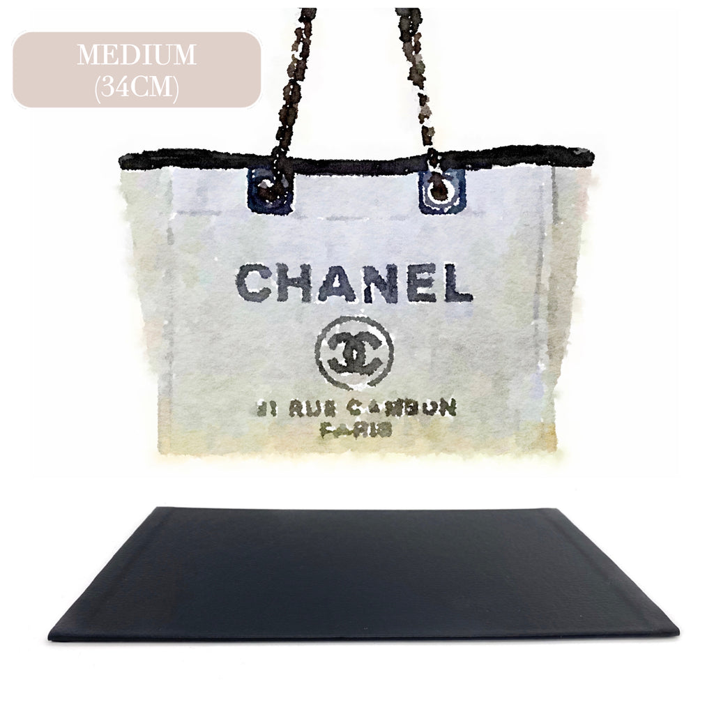 Chanel Deauville Canvas Tote Organizer Insert, Bag Organizer with Lapt -  Zepmade