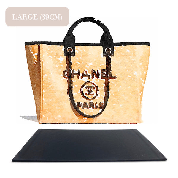 CHANEL CANVAS DEAUVILLE LARGE TOTE REVIEW + WHAT FITS INSIDE 